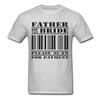Father of the Bride Unisex Classic T-Shirt - heather gray