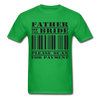Father of the Bride Unisex Classic T-Shirt - bright green