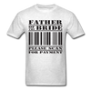 Father of the Bride Unisex Classic T-Shirt - light heather gray