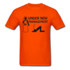 Under New Management Unisex Classic T-Shirt - orange