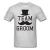 Team Groom Unisex Classic T-Shirt - heather gray
