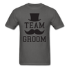 Team Groom Unisex Classic T-Shirt - charcoal