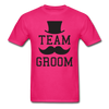 Team Groom Unisex Classic T-Shirt - fuchsia