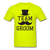 Team Groom Unisex Classic T-Shirt - safety green