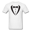 Funny Tie Unisex Classic T-Shirt - white
