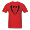 Funny Tie Unisex Classic T-Shirt - red