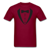 Funny Tie Unisex Classic T-Shirt - burgundy