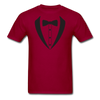 Funny Tie Unisex Classic T-Shirt - dark red