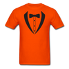 Funny Tie Unisex Classic T-Shirt - orange