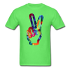 Peace Sign Unisex Classic T-Shirt - kiwi