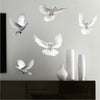 Doves Wall Sticker Decal Dove Wall Art Flying Birds Wall Decor Animal Wall Stickers, a26